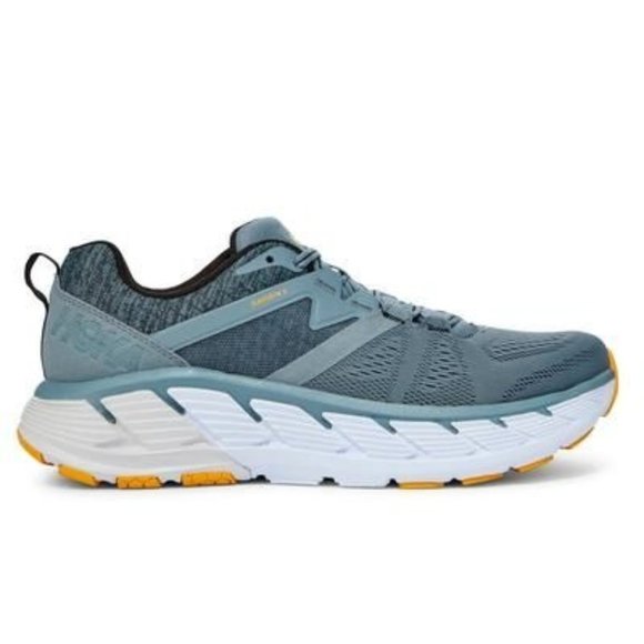 Hoka One One Other - Hoka One One Men's Gaviota 2 Orthopedic Sneaker in Lead/Anthracite Sz 9